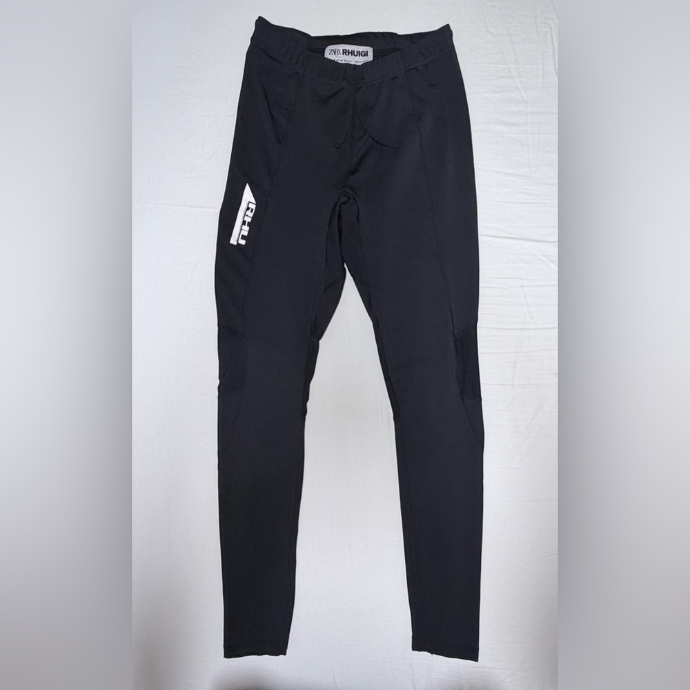 Zara X Rhuigi Rhude Logo Stretch Pants Men’s skinny leggings (Size: Small) - Picture 2 of 9